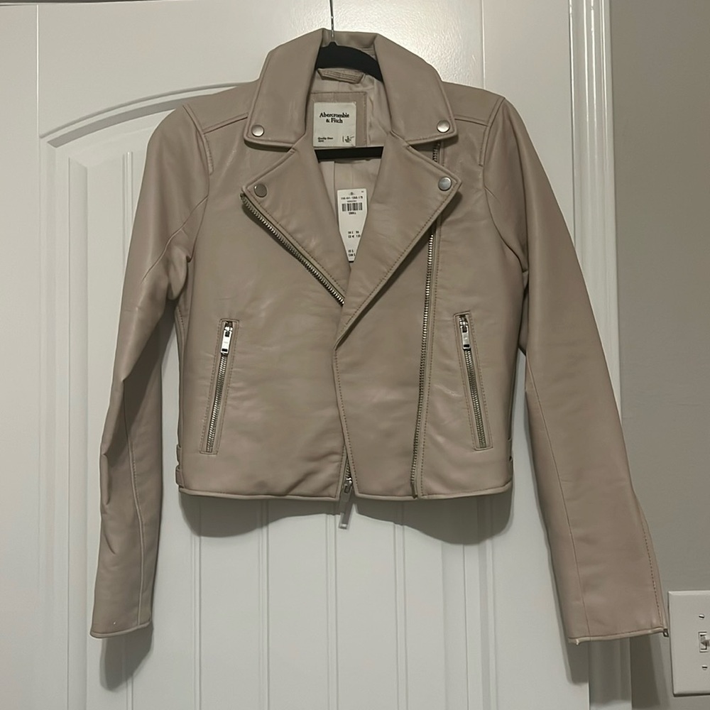 Abercrombie & Fitch Faux Leather Jacket